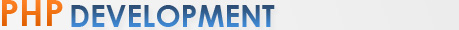 PHP Website Development